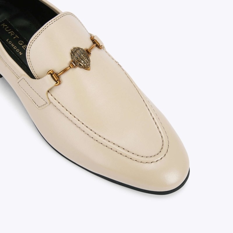 Mocassini Uomo Kurt Geiger London Ali Beige Italia | QG31-629