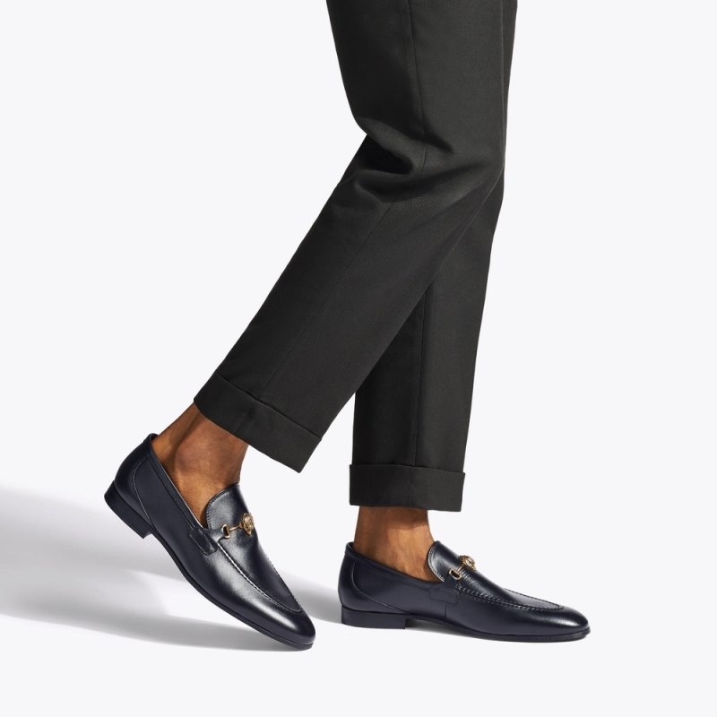 Mocassini Uomo Kurt Geiger London Ali Nere Nere Italia | KC99-237