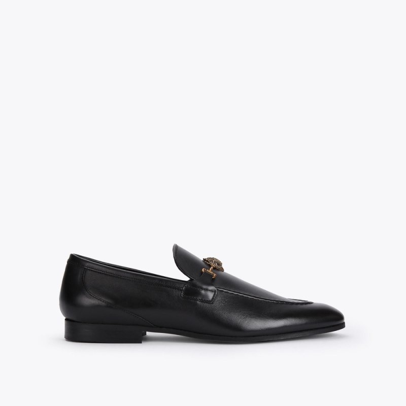 Mocassini Uomo Kurt Geiger London Ali Nere Nere Italia | KC99-237