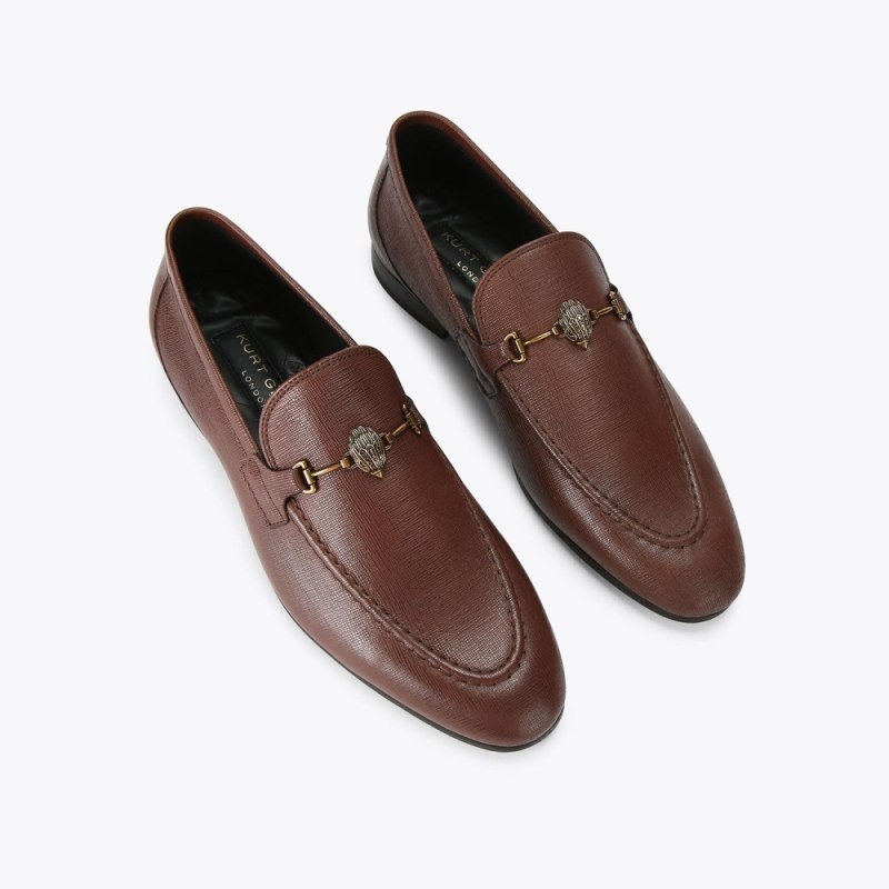 Mocassini Uomo Kurt Geiger London Ali Marroni Italia | UZ36-184