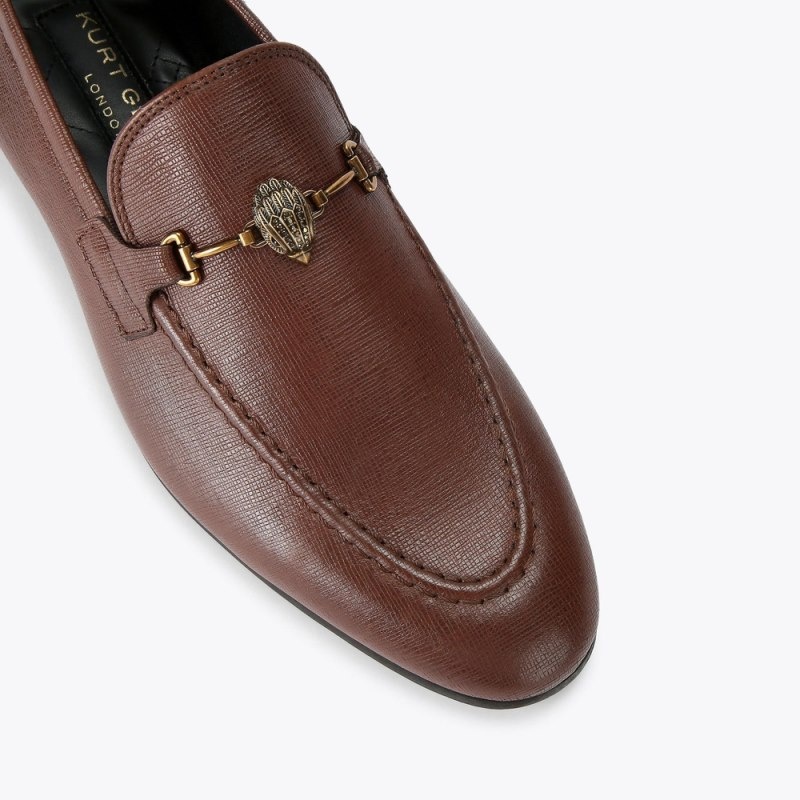 Mocassini Uomo Kurt Geiger London Ali Marroni Italia | UZ36-184