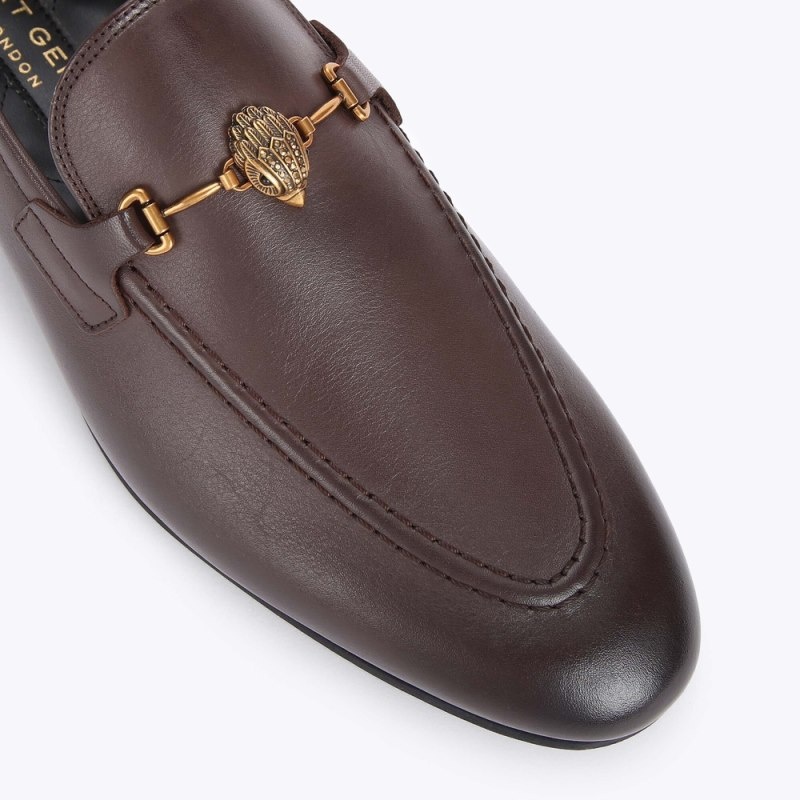 Mocassini Uomo Kurt Geiger London Ali Marroni Profondo Italia | AR96-664