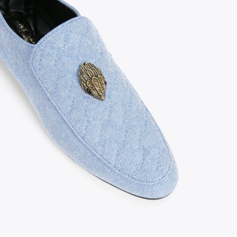 Mocassini Uomo Kurt Geiger London Hugh Blu Italia | XM73-563