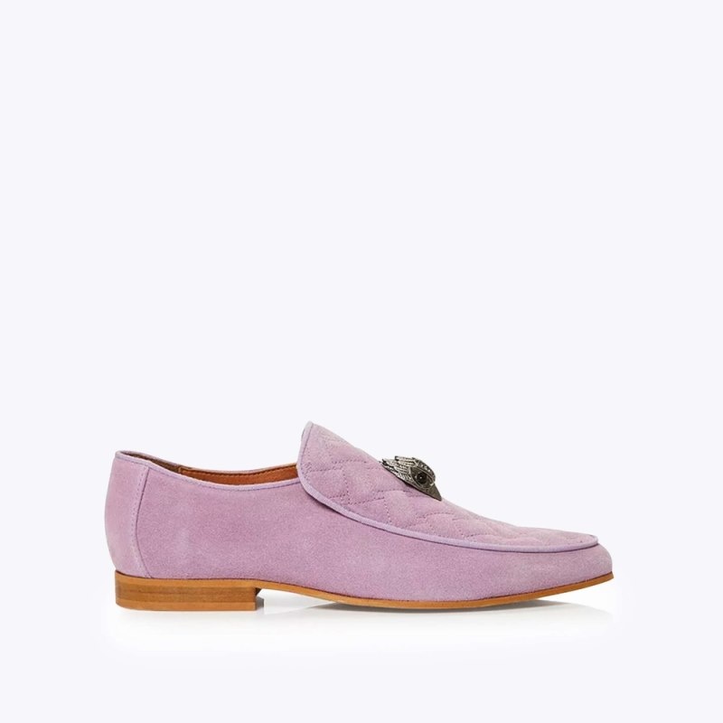 Mocassini Uomo Kurt Geiger London Hugh Eagle Head Lilac Italia | UP58-500