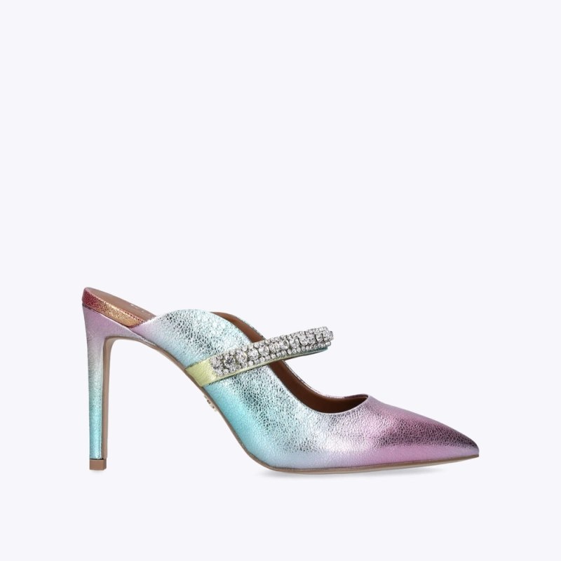 Mules Donna Kurt Geiger London Duke Rosa Italia | RV75-298