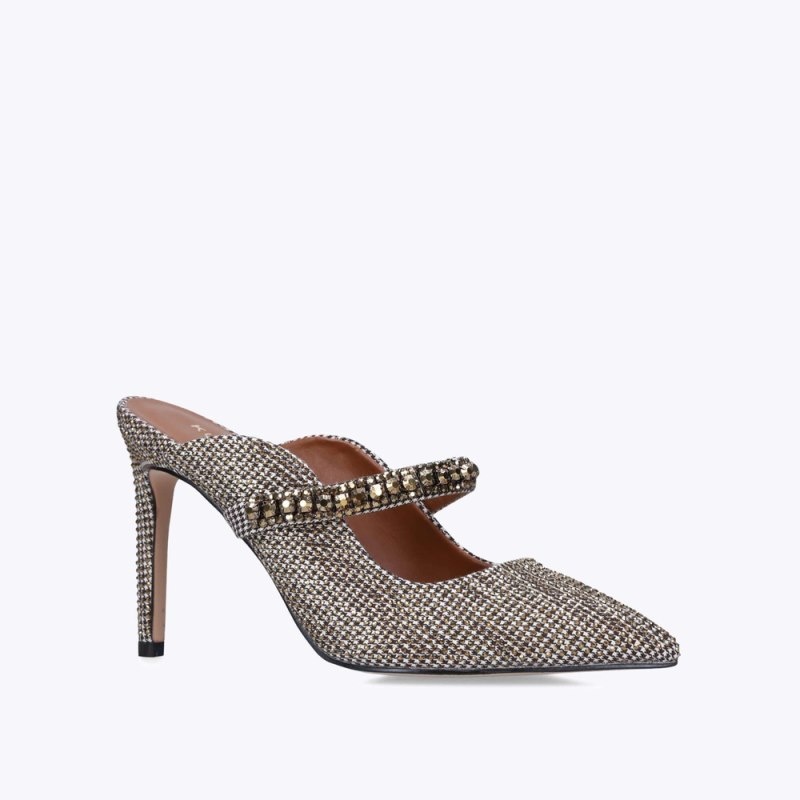 Mules Donna Kurt Geiger London Duke Beige Italia | AY05-902