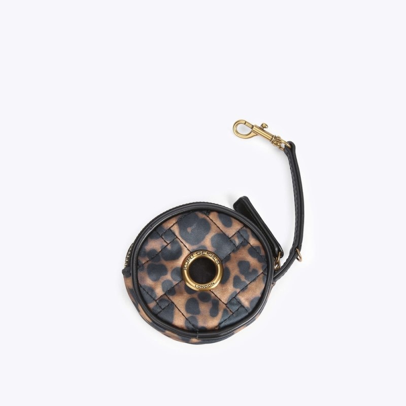 Portachiavi Donna Kurt Geiger London Pet Poo Bag Charm Marroni Italia | YJ14-167