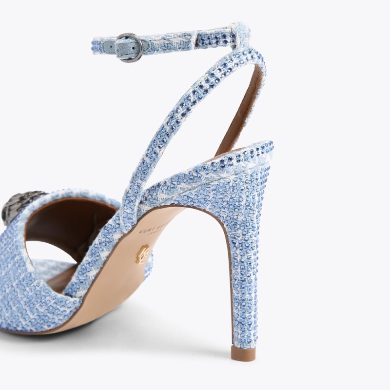 Sandali Donna Kurt Geiger London Kensington Blu Italia | AP30-780