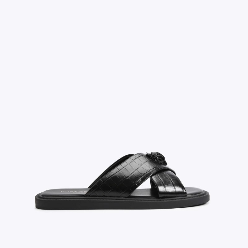 Sandali Uomo Kurt Geiger London Owen Nere Italia | CJ48-562