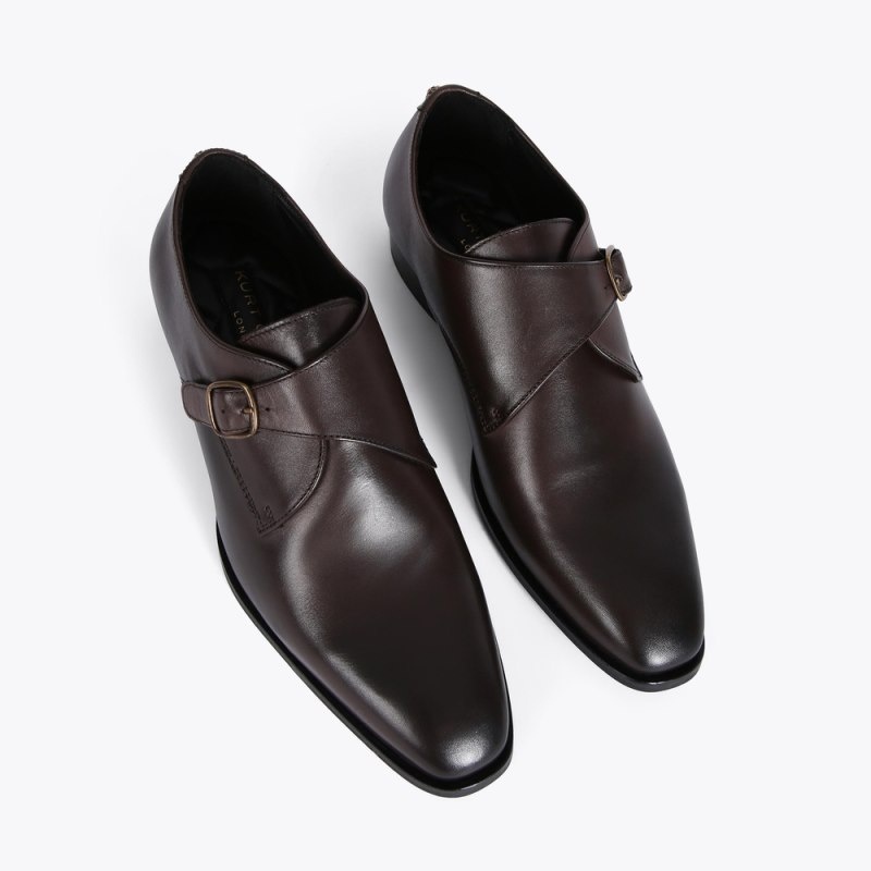 Scarpe da Sera Uomo Kurt Geiger London Gil Marroni Italia | MU53-915