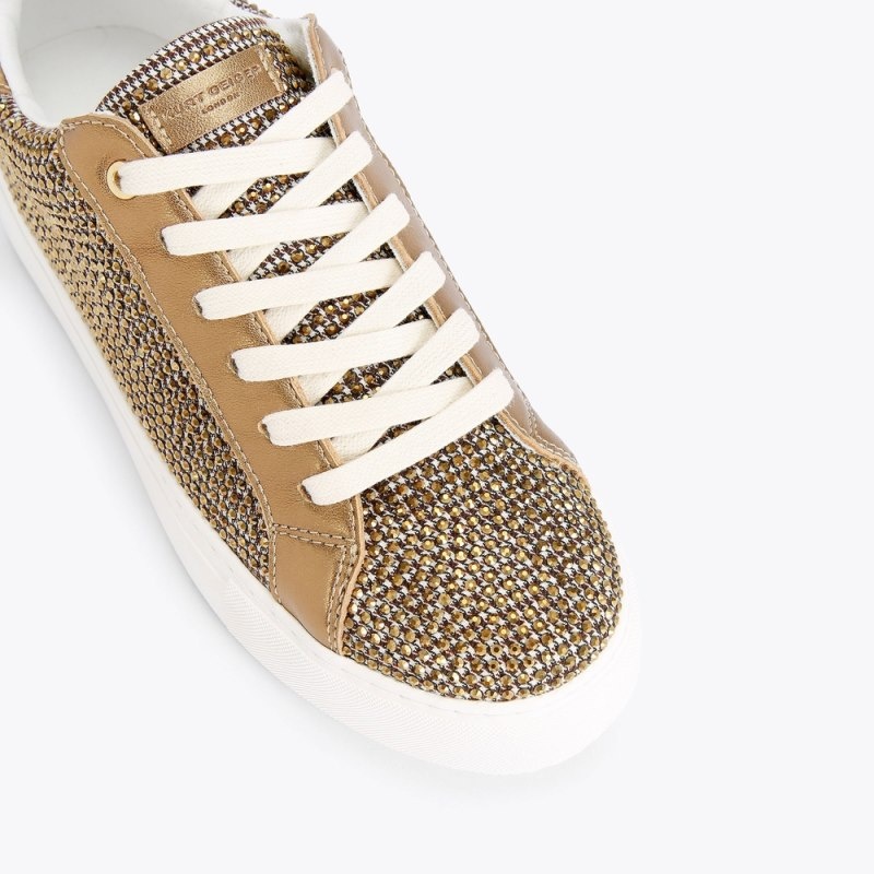 Sneakers Donna Kurt Geiger London Laney Beige Italia | GN31-499