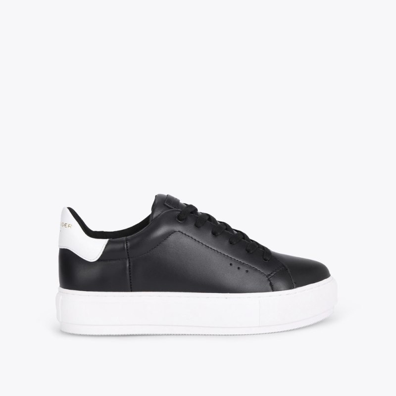 Sneakers Donna Kurt Geiger London Laney Pumped Nere Italia | DF77-537