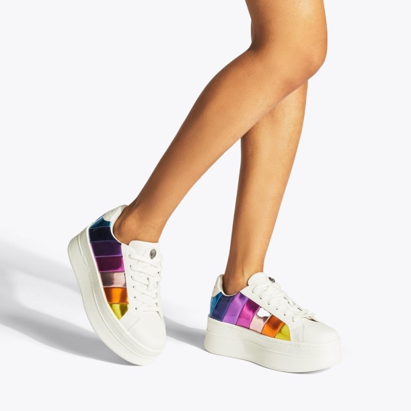 Sneakers Donna Kurt Geiger London Laney Pumped Colorate Italia | ZQ63-313