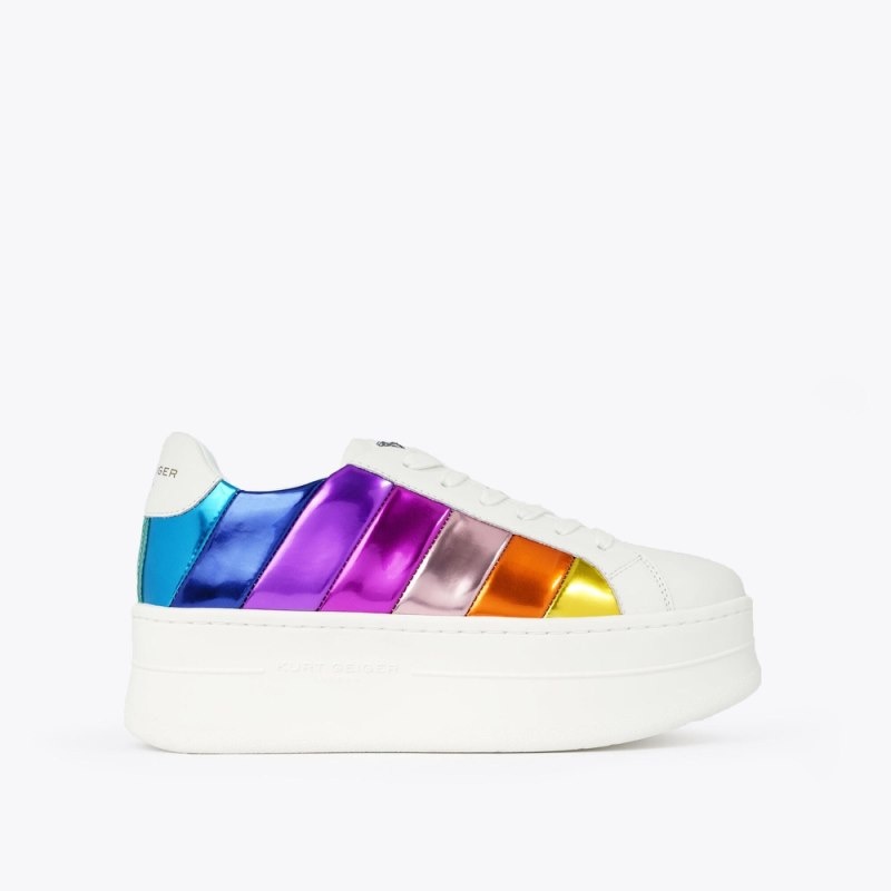 Sneakers Donna Kurt Geiger London Laney Pumped Colorate Italia | ZQ63-313