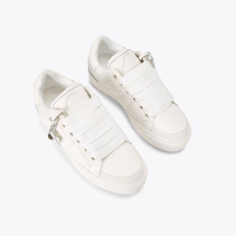 Sneakers Donna Kurt Geiger London Southbank Tag Bianche Italia | TS75-050