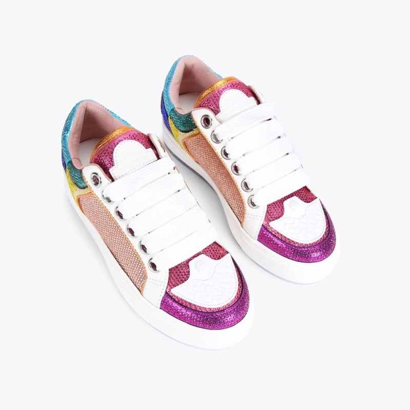 Sneakers Donna Kurt Geiger London Southbank Bianche Italia | MA75-147