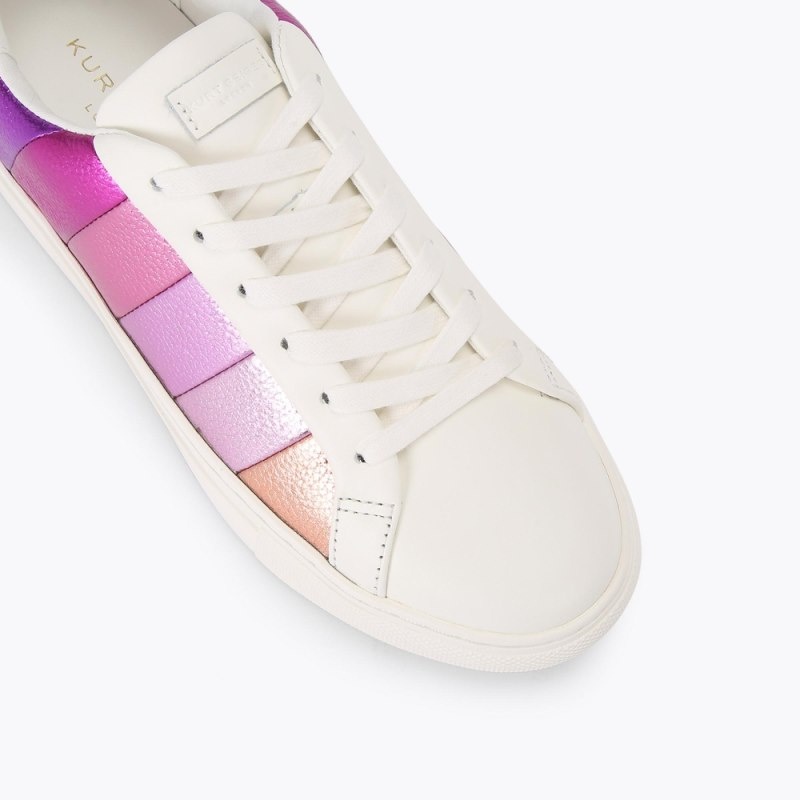 Sneakers Donna Kurt Geiger London Lane Stripe Rosa Italia | YB00-343