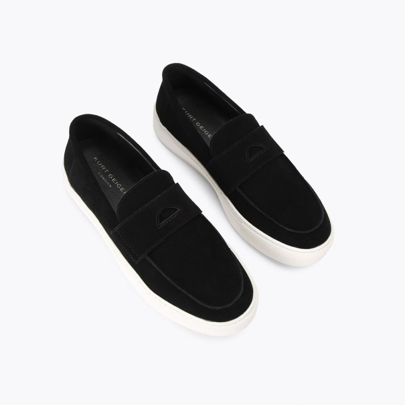 Sneakers Uomo Kurt Geiger London Laney Slip On Nere Italia | OL60-995