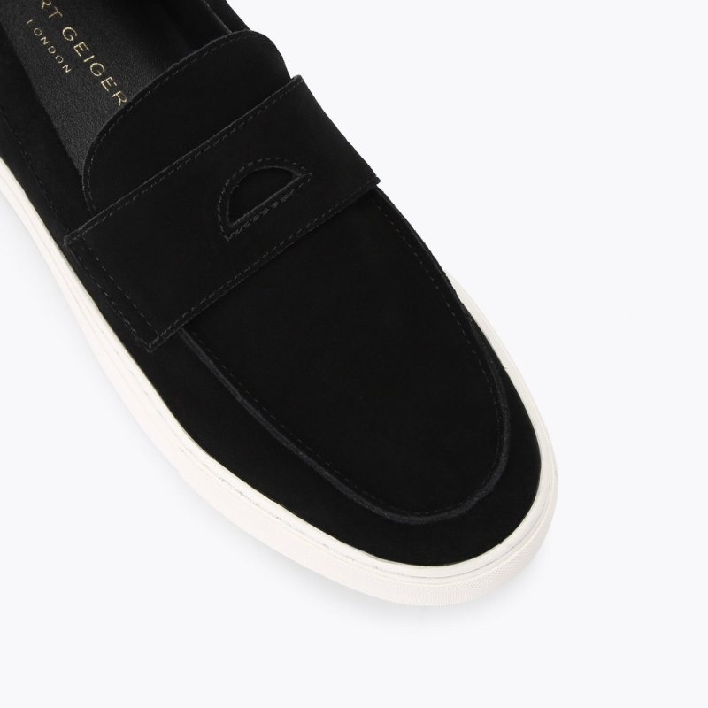 Sneakers Uomo Kurt Geiger London Laney Slip On Nere Italia | OL60-995