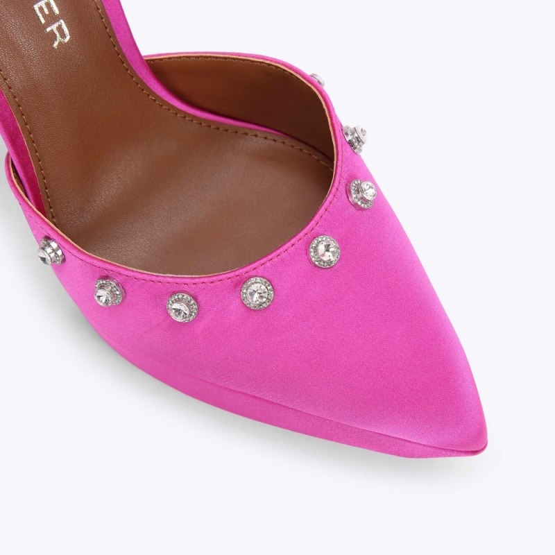 Tacchi Donna Kurt Geiger London Octavia Platform Fushia Italia | RQ60-163