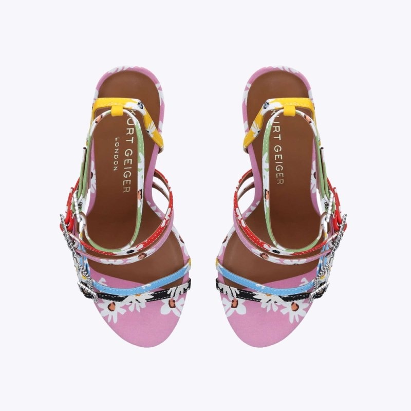 Tacchi Donna Kurt Geiger London Pierra Colorate Italia | AF53-574