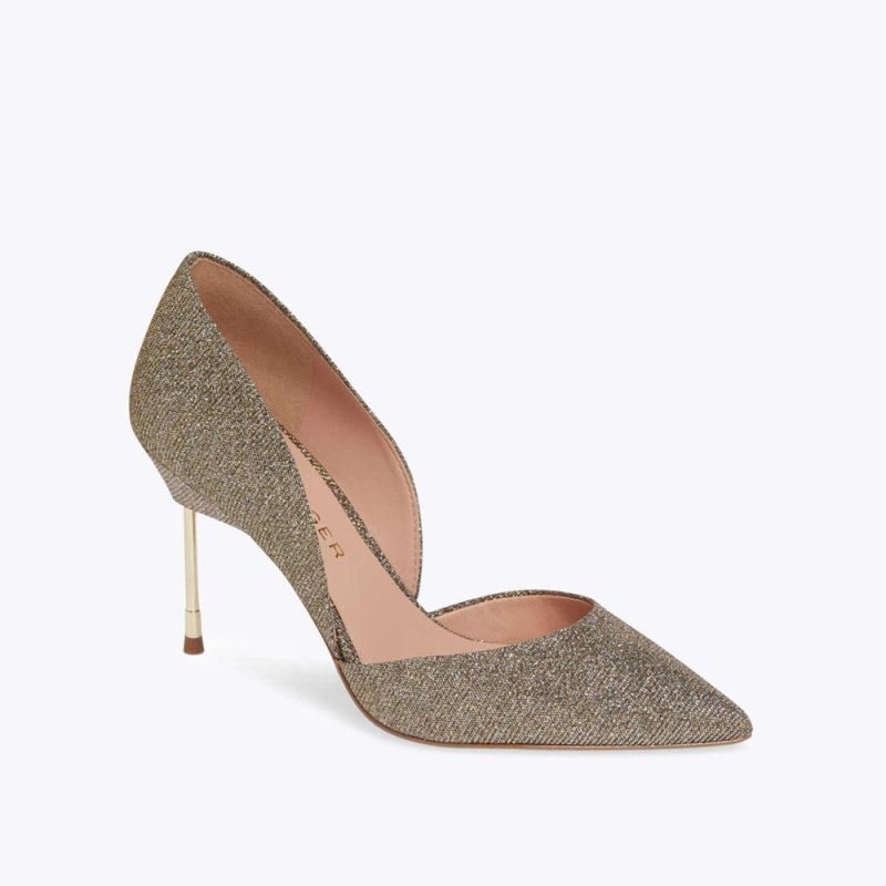 Tacchi Donna Kurt Geiger London Bond 90 Bronze Italia | QW24-199