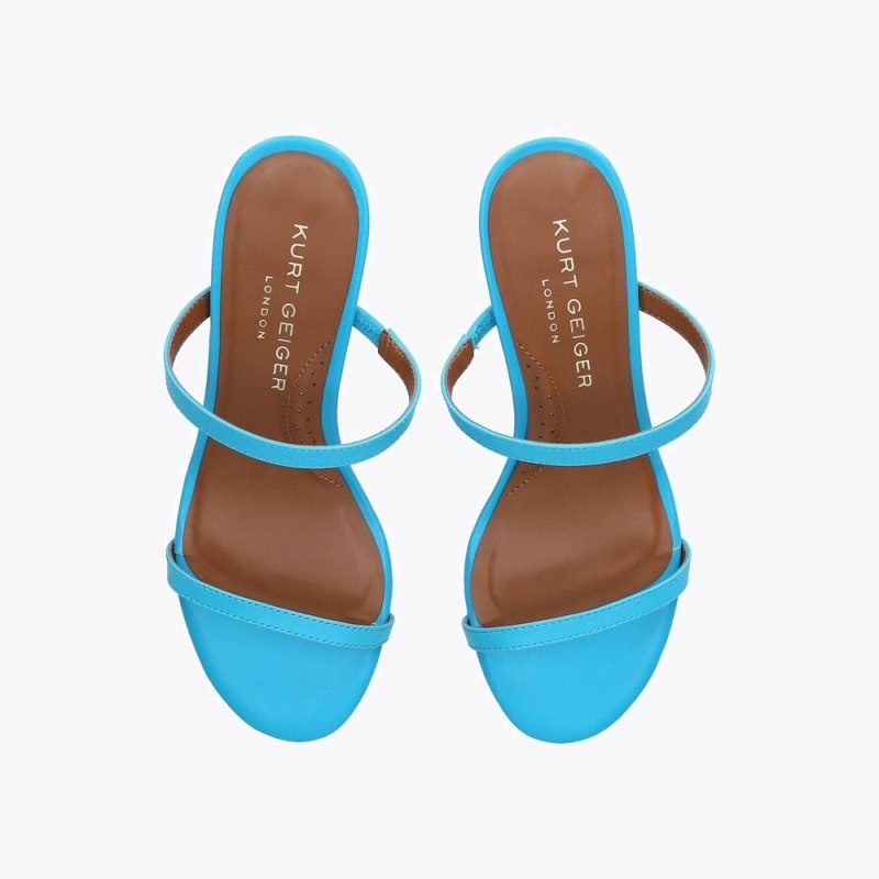 Tacchi Donna Kurt Geiger London Petra Mule Blu Italia | KC21-144