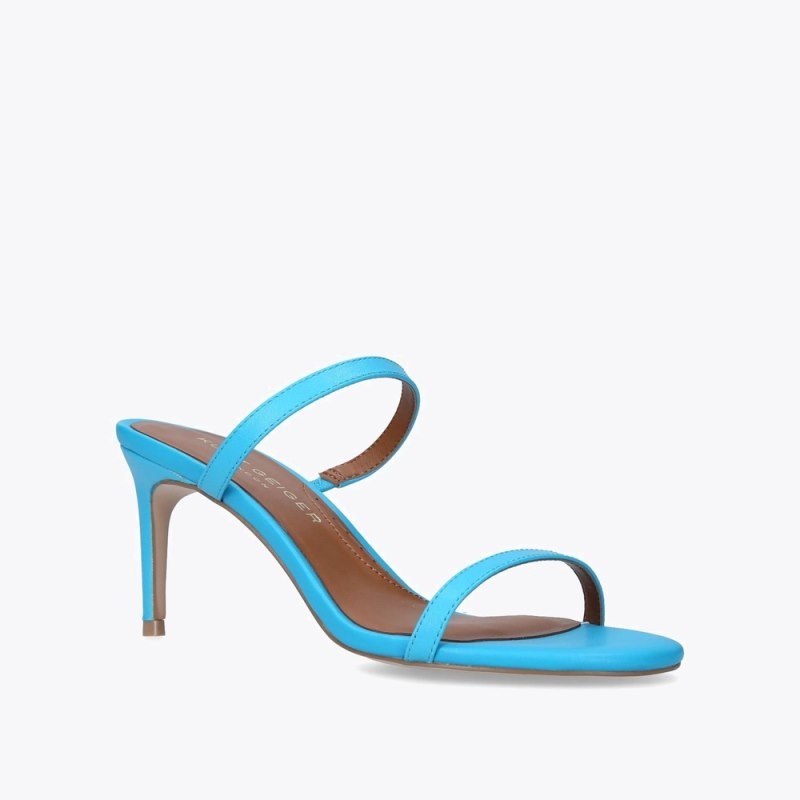 Tacchi Donna Kurt Geiger London Petra Mule Blu Italia | KC21-144