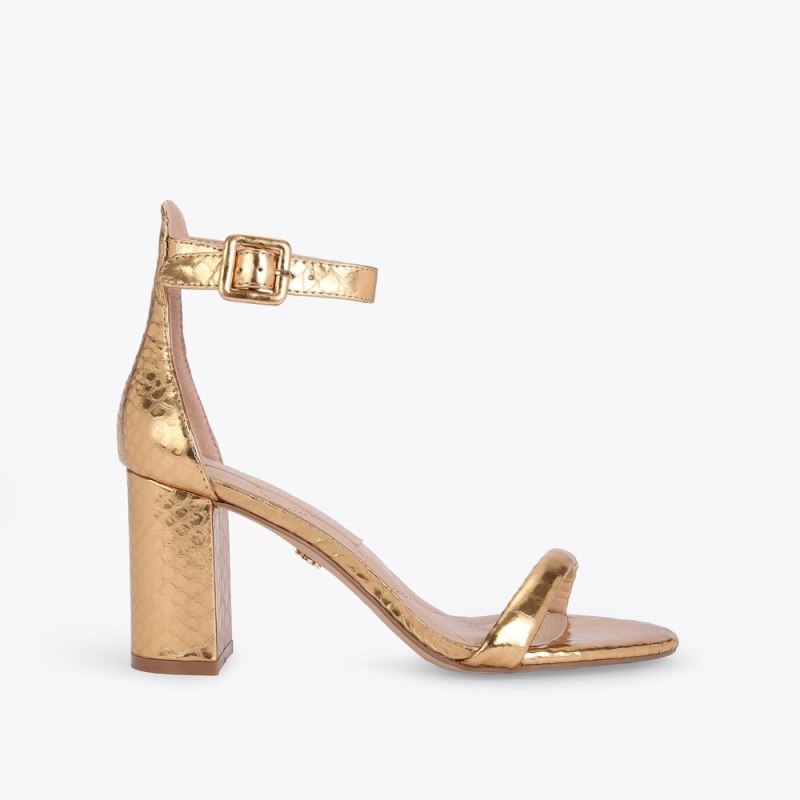 Tacchi Donna Kurt Geiger London Langley Oro Italia | GE40-663