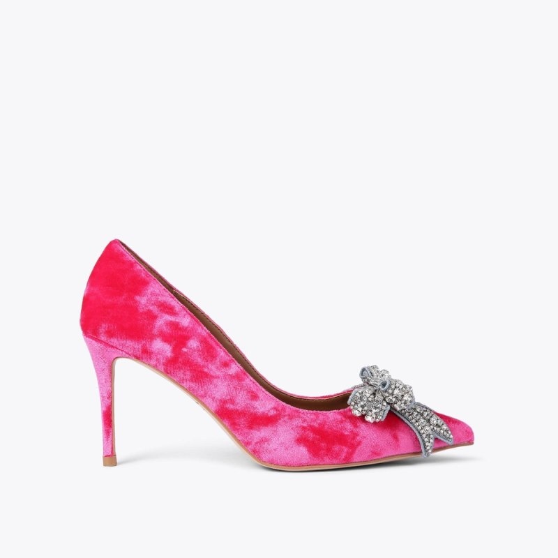 Tacchi Donna Kurt Geiger London Belgravia Court Rosa Italia | AF85-815