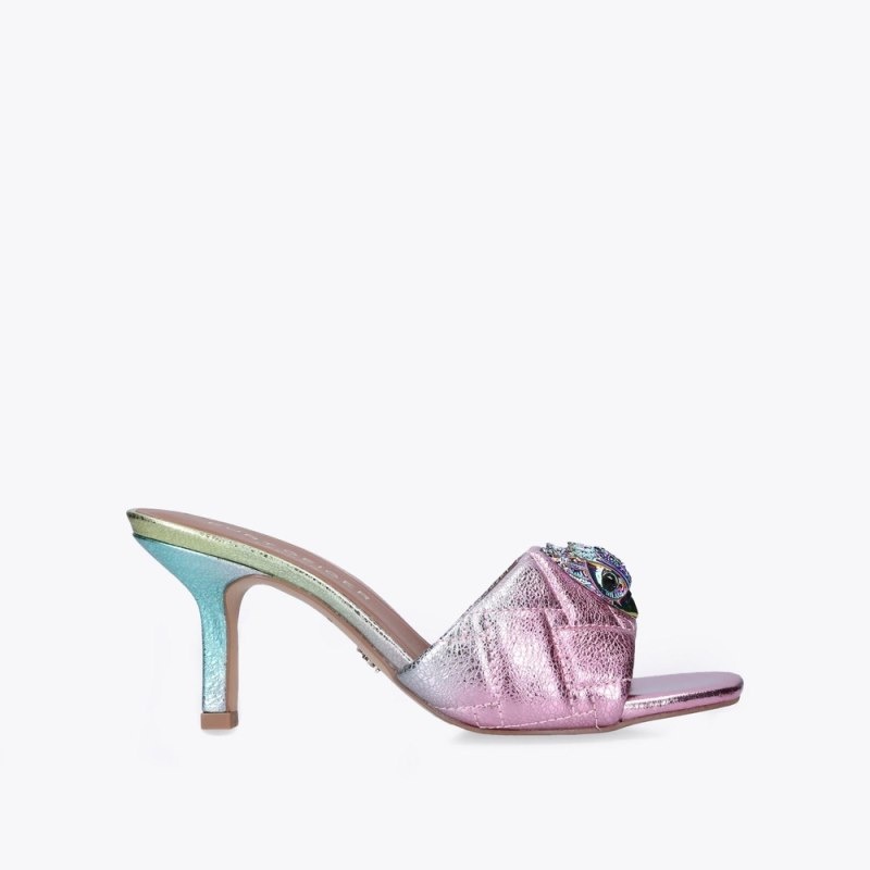 Tacchi Donna Kurt Geiger London Kensington Mule Rosa Italia | SI55-636